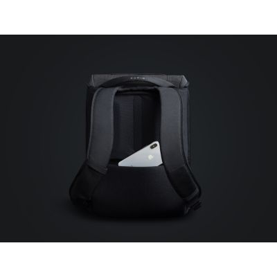 Водостойкий антикражный рюкзак Clickpack для ноутбука 15.6, черный-11