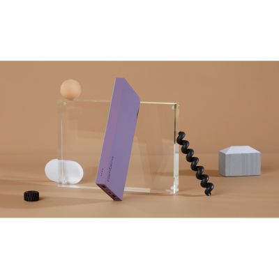 Внешний аккумулятор Rombica NEO ARIA Orchid, 10000мАч, Soft-touch, PD, QCharge, Type-C, сиреневый-6