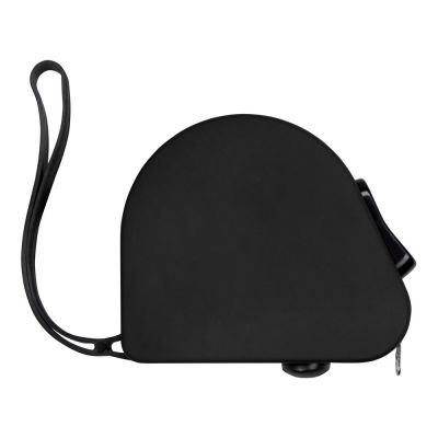 Рулетка 3м Meter, софт-тач, черный-2