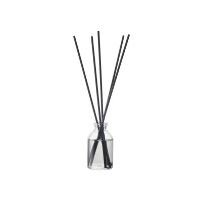 Диффузор с ароматом Табак и ваниль, 30мл, стекло, пробка, палочки 5 шт., мешочек из органзы черный-0