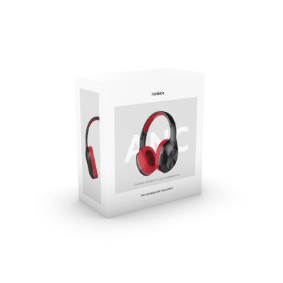 Беспроводные наушники Rombica mySound BH-17 ANC Red-3