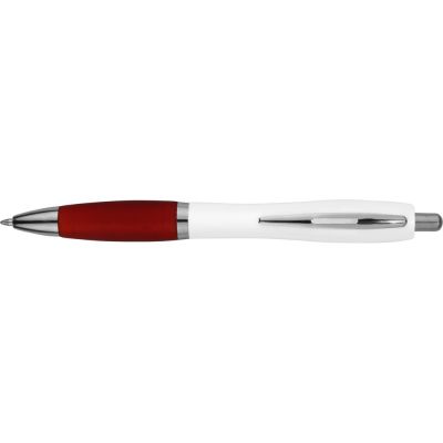 Ручка шариковая Nash, белый/красный, черные чернила-4
