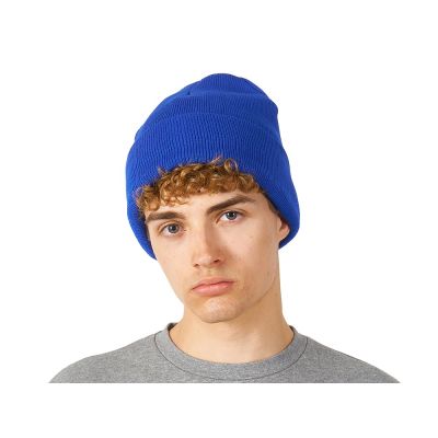 Шапка Dunant, двуслойная, классический синий-1