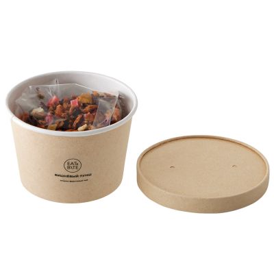 Чай травяной Вишневый пунш в картонном стаканчике, 50 гр.-2