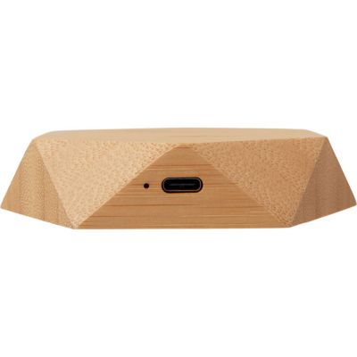 Беспроводное зарядное устройство Gex, 15 Вт, бамбук-6