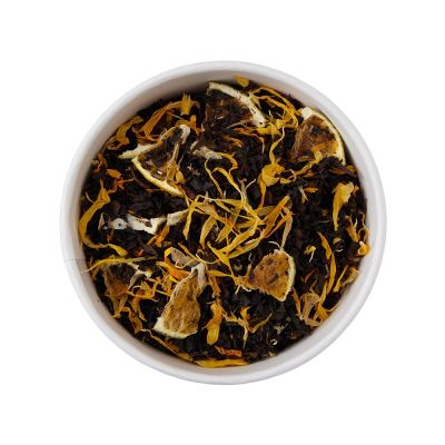 Чай черный Новогодний мандарин в картонном стаканчике, 50 гр.-3