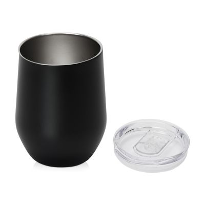 Вакуумная термокружка Sense, черный-1