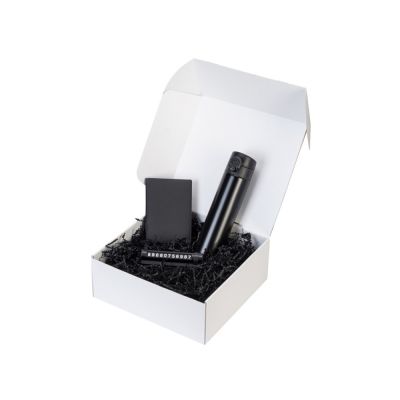 Подарочный набор Premier с термокружкой, парковочной визиткой и обложкой для документов-1