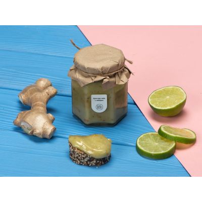 Крем-мёд с лаймом и имбирем 250 гр-3