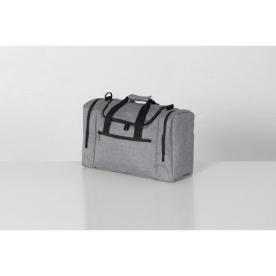 Сумка дорожная Route с двумя боковыми карманами, серый-6