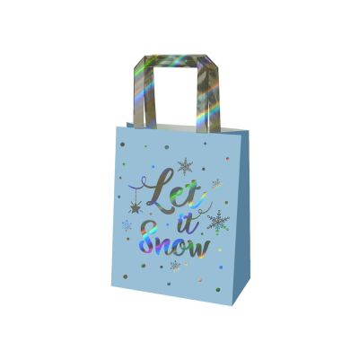 Подарочный пакет Let it snow!-0