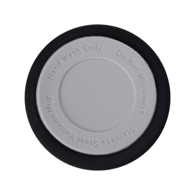 Термос с индикатором температуры Module, тубус, 360 мл, черный-7