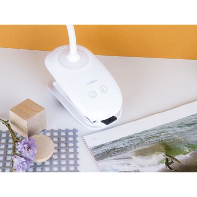 Настольная лампа Rombica LED Clamp, белый-6