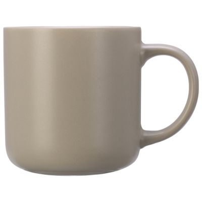 Кружка матовая Rita, 410мл, бежевый-2