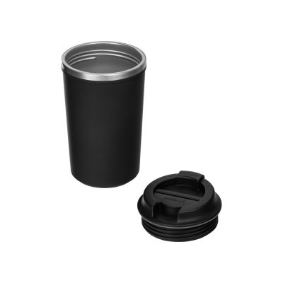 Герметичная термокружка на присоске Kick, 350 мл, черный-3