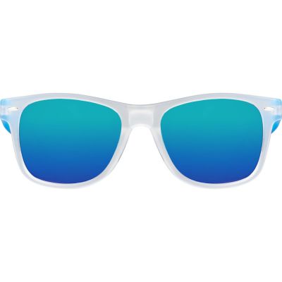 Очки солнцезащитные с зеркальными линзами Partymaker, синий-1