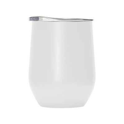 Вакуумная термокружка Sense, непротекаемая крышка, крафтовая упаковка, белый-2