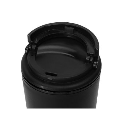 Стакан-тамблер Moment с кофейной крышкой, 350 мл, цвет черный-3