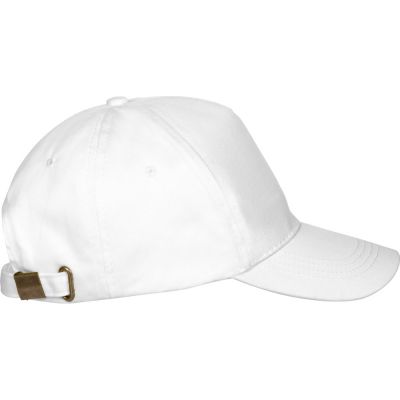 Бейсболка Мемфис 230 5-панельная, белый-1