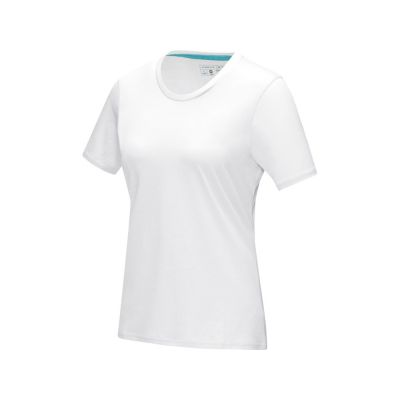 Женская футболка Azurite с коротким рукавом, изготовленная из натуральных материалов, белый-0