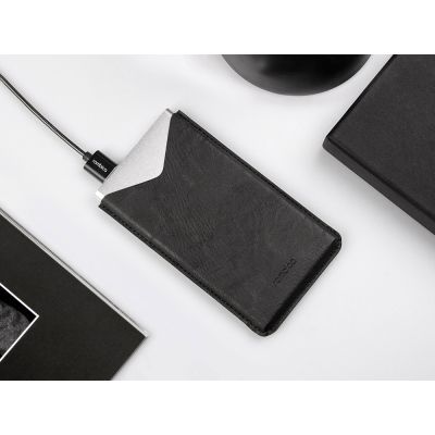 Внешний аккумулятор Rombica NEO AX70L, 7 000 мАч, алюминий, серебристый, чехол-6