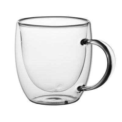 Кружка с двойными стенками на подставке с ложкой Teatrio-1