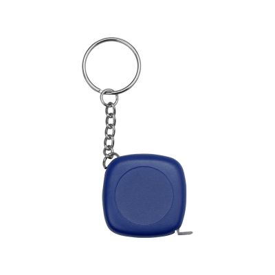 Брелок-рулетка 1м Block, синий-2