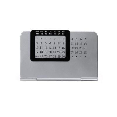 Настольный вечный календарь FENIX, серебристый-3