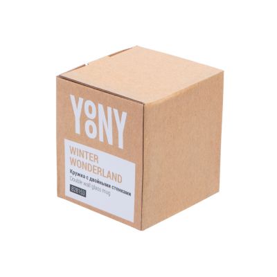 Кружка с двойными стенками с елочкой внутри Winter Wonderland-8