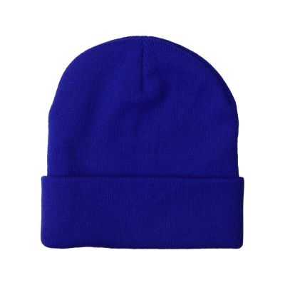 Шапка Dunant, двуслойная, классический синий-4