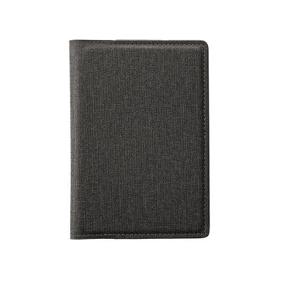 Подарочный набор Consul: обложка для паспорта и картхолдер, серый-7