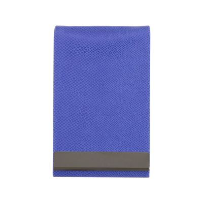 Набор Аллен: визитница, брелок, синий-3