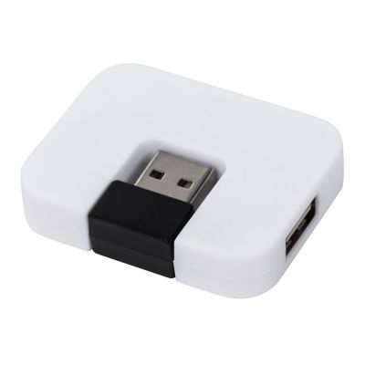 USB Hub Gaia на 4 порта, белый-2