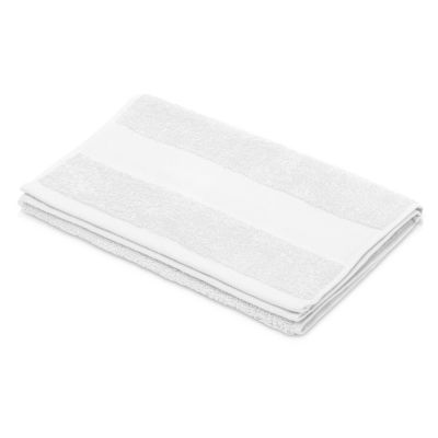 Спортивный набор с бутылкой и полотенцем Beginner, белый-5