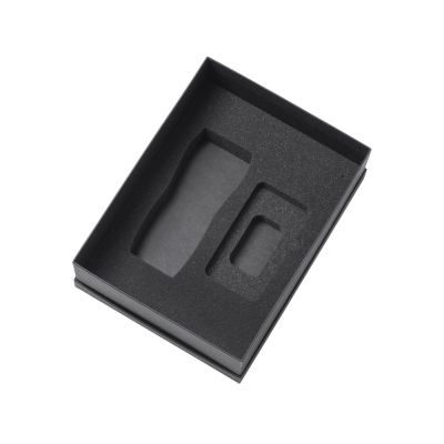 Подарочный набор c вакуумной термокружкой и повербанком С1, красный-2