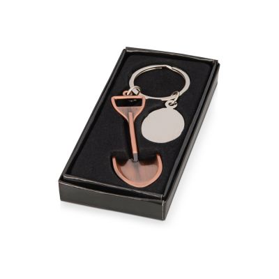 Брелок с шильдом, бронзовый-3