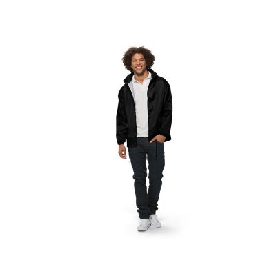 Ветровка Miami мужская с чехлом, черный-5