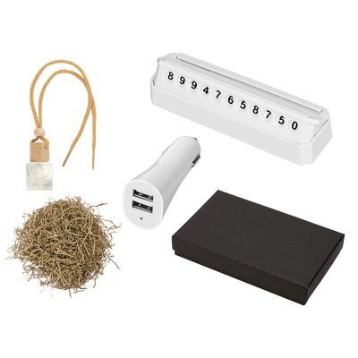 Подарочный набор с автовизиткой и адаптером-0