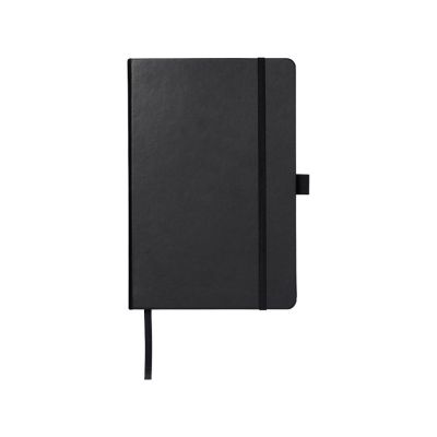 Записная книжка Nova формата A5 с переплетом, черный-1