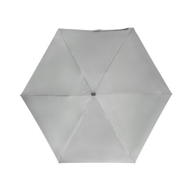 Зонт складной Frisco, механический, 5 сложений, в футляре, серый-3