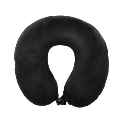 Подушка Basic из микрофибры с эффектом памяти U-shape, черный NEW-1