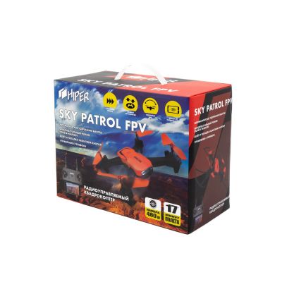 Радиоуправляемый квадрокоптер HIPER  SKY PATROL FPV-14