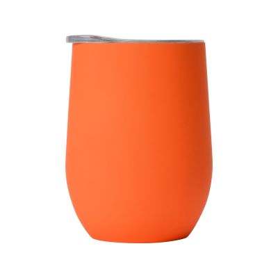 Термокружка Sense Gum soft-touch, 370мл, оранжевый-2