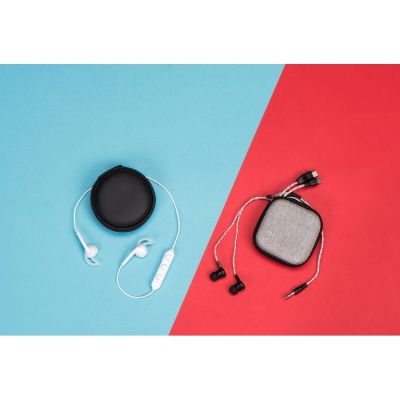 Беспроводные наушники Get Up с чехлом, белый-8