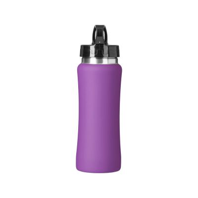 Бутылка для воды Bottle C1, сталь, soft touch, 600 мл, фиолетовый-2