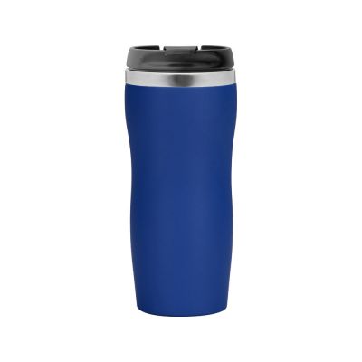 Термокружка Double wall mug C1, soft touch, 350 мл, синий-2