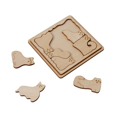 Деревянная головоломка Catgram-7