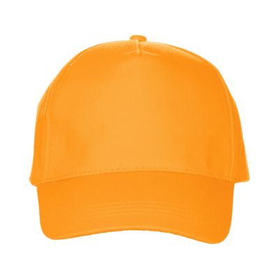 Бейсболка Мемфис 230 5-панельная, оранжевая-3