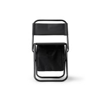 Складной уличный стул из полиэстера KOVAL, черный