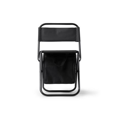 Складной уличный стул из полиэстера KOVAL, черный-0